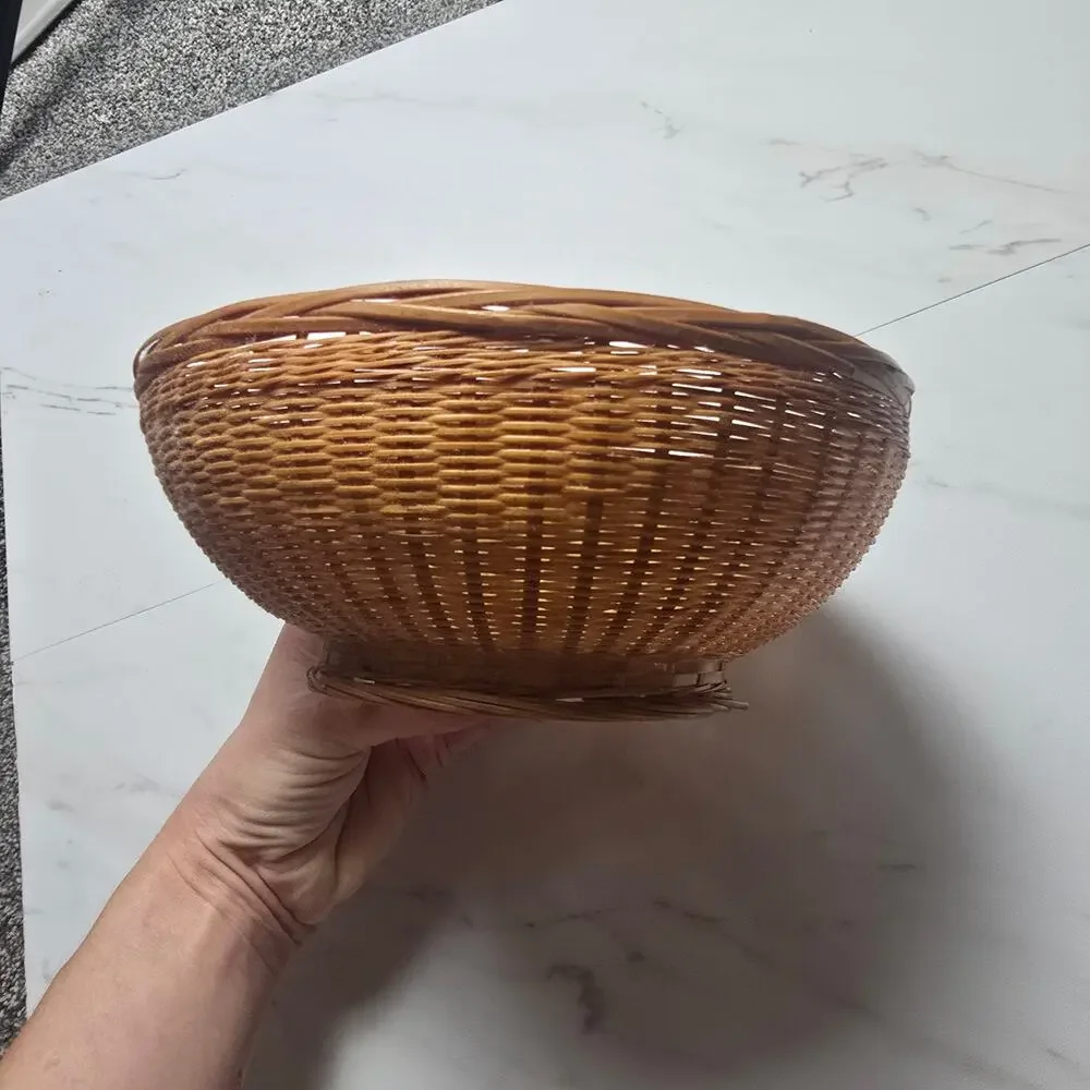Vintage Wooden Baskets set of 2